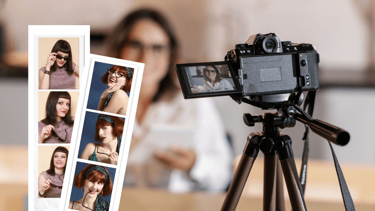 Photobooth Online cuma Pakai WebCam? banyak pilihan frame nya